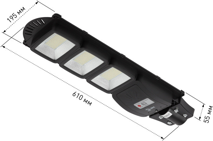 Уличный консольный светильник  ERAKSS60-01 ЭРА