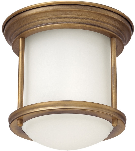 Потолочный светильник Hadrian QN-HADRIAN-MINI-F-BR-OPAL Hinkley