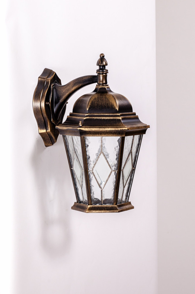 Настенный фонарь уличный ASTORIA 2M 91402M Gb ромб Oasis Light