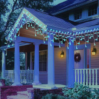 Гирлянда ULD-E5505-196/DTK WHITE-BLUE IP20 STARS-1 Uniel