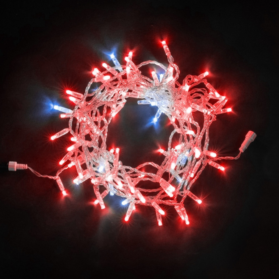 Гирлянда Нити (на ёлку) PST100BLWCAP-10-1R Laitcom