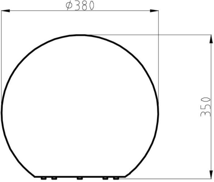 Грунтовый светильник Bowl Light 836961 Deko-Light