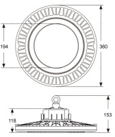 Уличный светильник подвесной Aludra 732141 Deko-Light