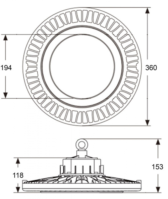 Уличный светильник подвесной Aludra 732141 Deko-Light