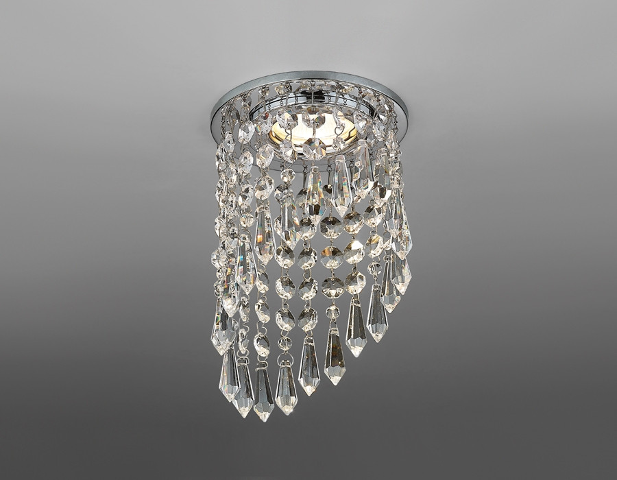 Точечный светильник Хрусталь С Подвесами K2247 CH/CL Ambrella