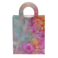 Пакет подарочный M (бумага 250г/м2, блок 12шт), L21 W10 H34 см, 4в.