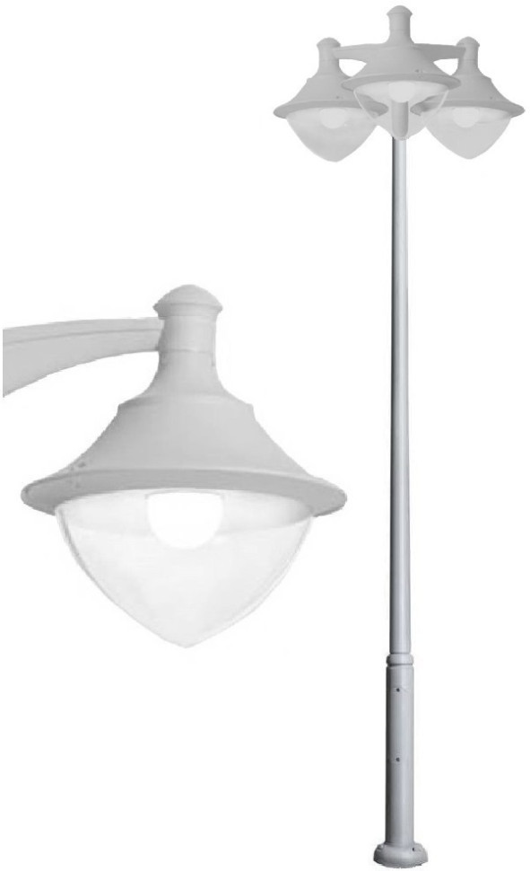 Наземный фонарь Vivi V50.372.A30.LXH27 Fumagalli