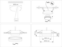 Точечный светильник Techno Spot TN5214 Ambrella