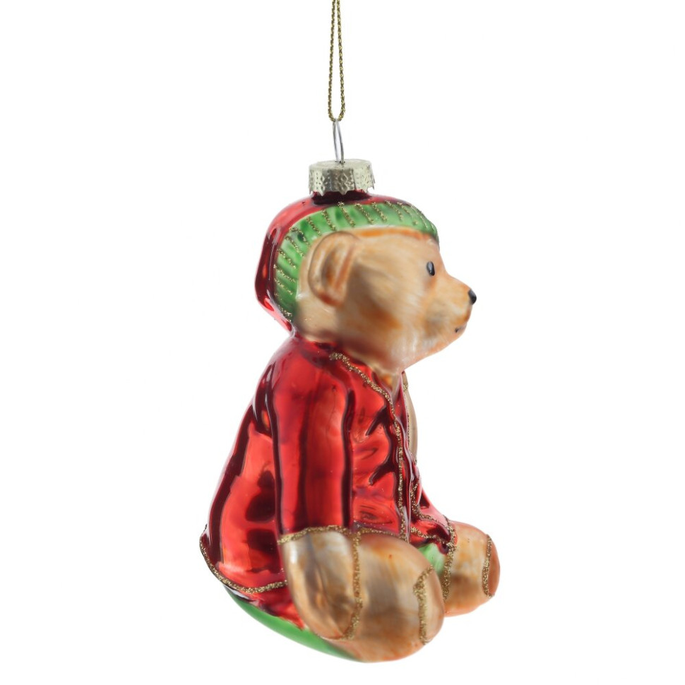 Украшение новогоднее "Медвежонок", L7 W6,5 H11 см