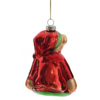 Украшение новогоднее "Медвежонок", L7 W6,5 H11 см