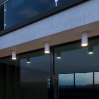 Потолочный светильник уличный Light LED 35129/H белый Elektrostandard