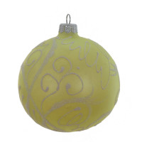 Украшение новогоднее "Шар" (блок 4 шт), L10 W10 H11 см, (в ассорт.)