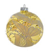 Украшение новогоднее "Шар" (блок 4 шт), L10 W10 H11 см, (в ассорт.)