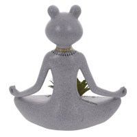 Фигурка декоративная "Лягушка", L20 W11 H21 см