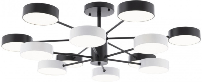 Потолочная люстра Ferrara 250906/12B Bk/Wh Arte Milano