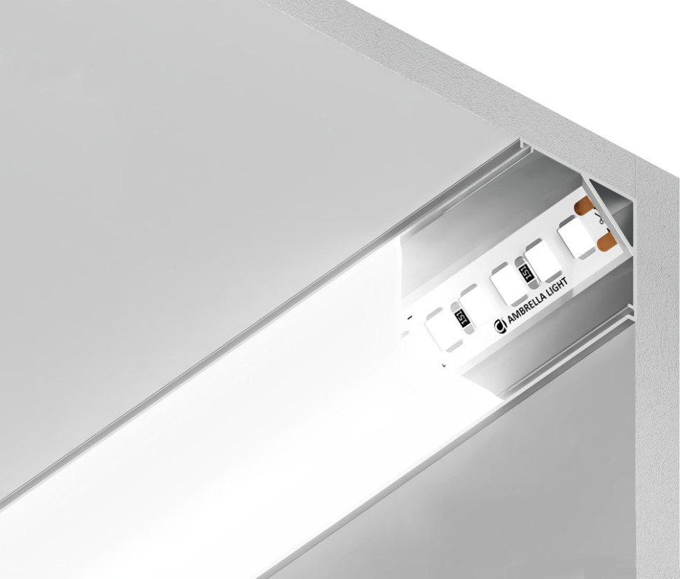 Профиль для светодиодной ленты Illumination GP2150AL Ambrella