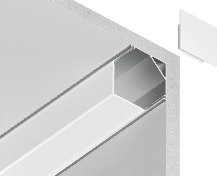 Профиль для светодиодной ленты Illumination GP2150AL Ambrella