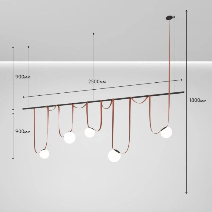Трековая система в сборе Belty SET DK55SET08-01-BR Denkirs