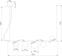 Подвесной светильник Salut 50382/5 Eurosvet