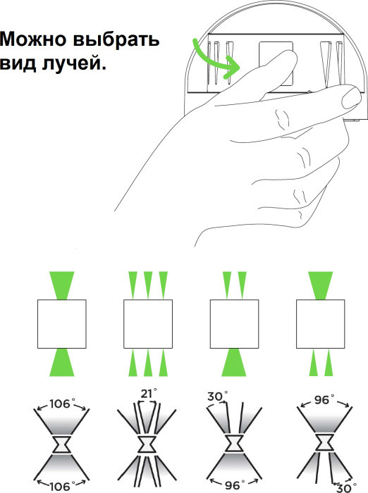 Архитектурная подсветка TUBE LED W1041-2-3K Bl Oasis Light