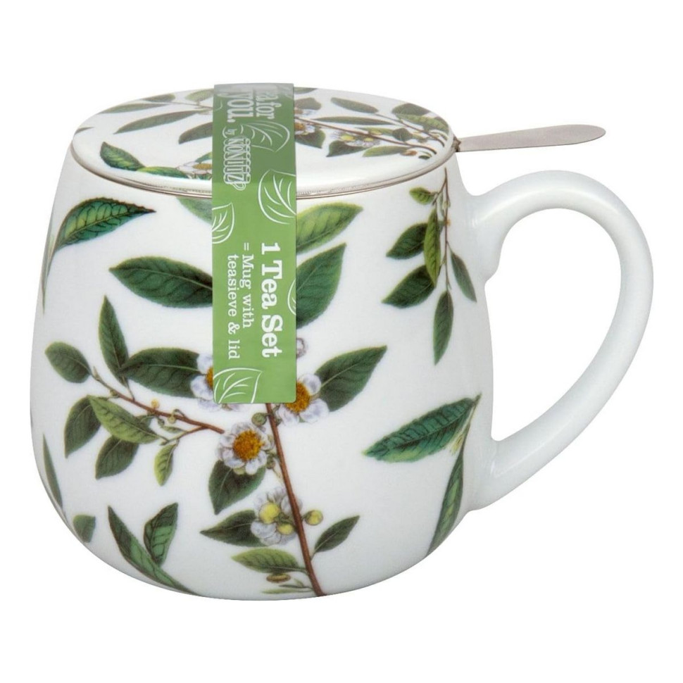 Набор для чая 400мл на 1перс.3пред."My favourite tea Green tea"