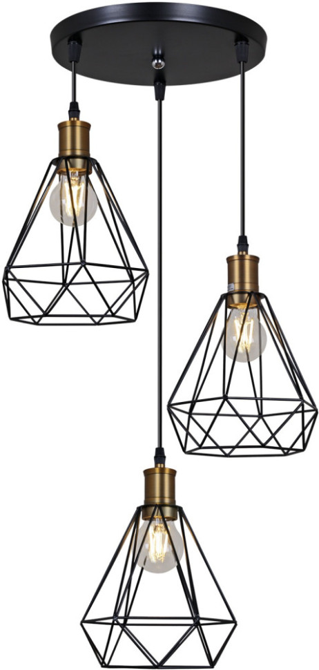 Подвесной светильник  04773-0.9-03 BK Reluce