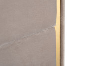 Кровать Lancy велюровая серая Кровать Lancy велюровая серая