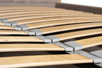 Кровать Lancy велюровая серая Кровать Lancy велюровая серая