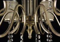 Подвесная люстра Freya Faust FR2300-PL-12-BZ Подвесная люстра Freya Faust FR2300-PL-12-BZ