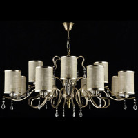 Подвесная люстра Freya Faust FR2300-PL-12-BZ Подвесная люстра Freya Faust FR2300-PL-12-BZ