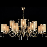 Подвесная люстра Freya Faust FR2300-PL-12-BZ Подвесная люстра Freya Faust FR2300-PL-12-BZ