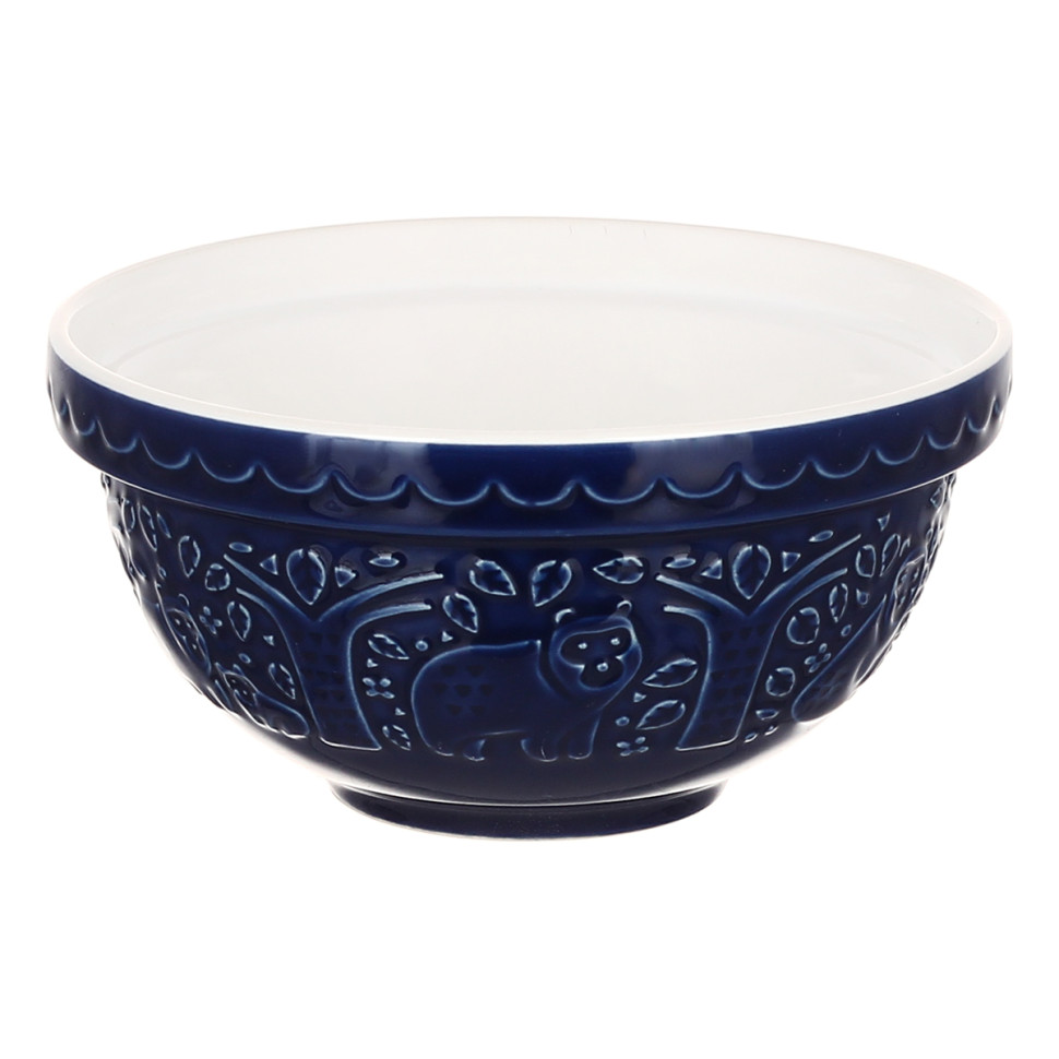 Набор чаш In The Forest, 12 см, 4 шт, коричневый, тёмно-синий