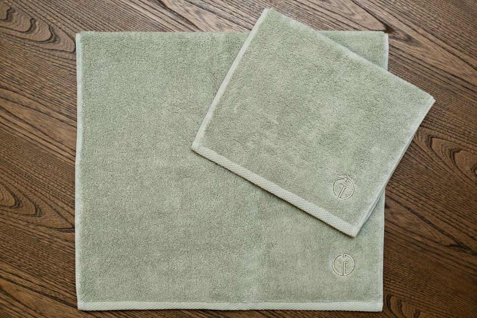 Полотенце "Соло" 70*140 зеленое