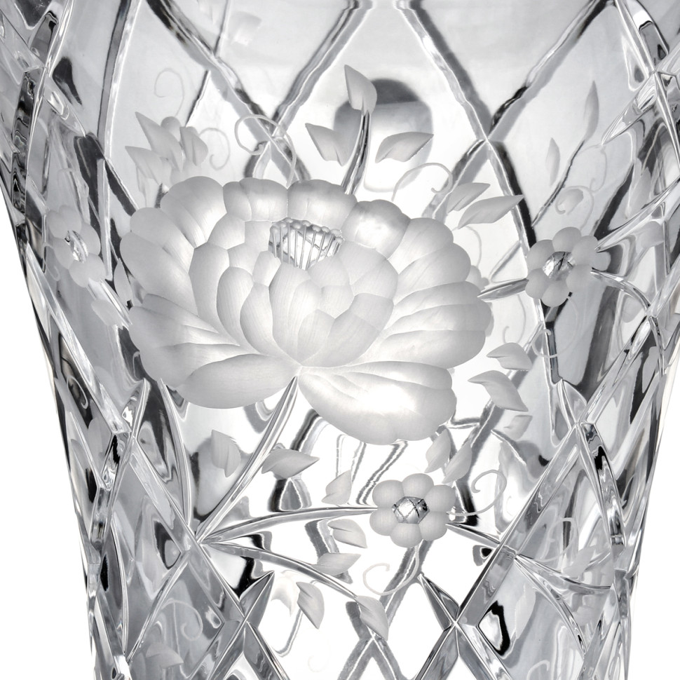 Ваза для цветов 43см."Роза Голд"