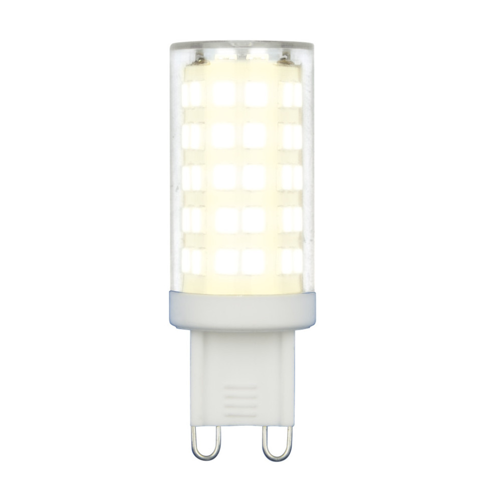 Лампочка светодиодная  LED-JCD-9W/3000K/G9/CL GLZ09TR картон Uniel