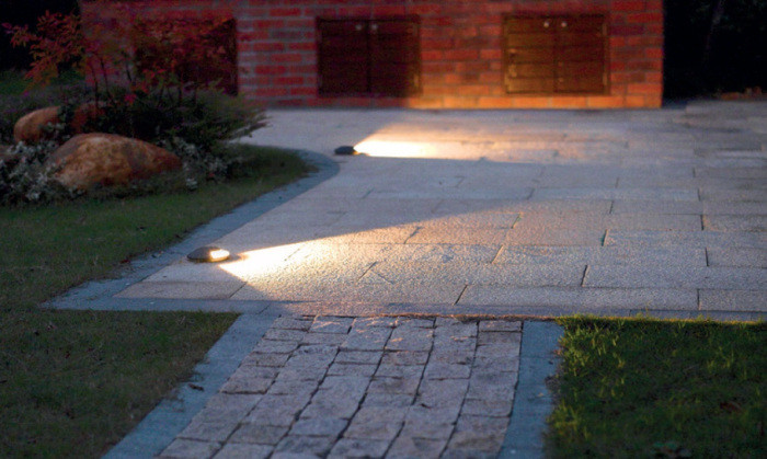 Встраиваемый светильник уличный Встраиваемые светильники c LED W71211 Gr Oasis Light