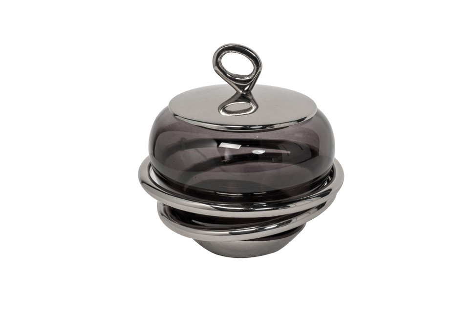 Органайзер для ватных дисков стеклянный