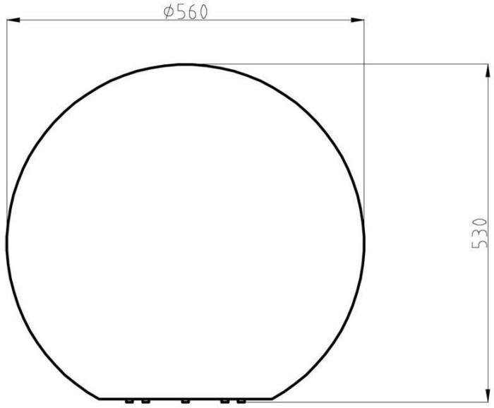 Грунтовый светильник Bowl Light 836962 Deko-Light