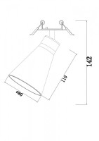 Точечный светильник Virar C059CL-01W Maytoni