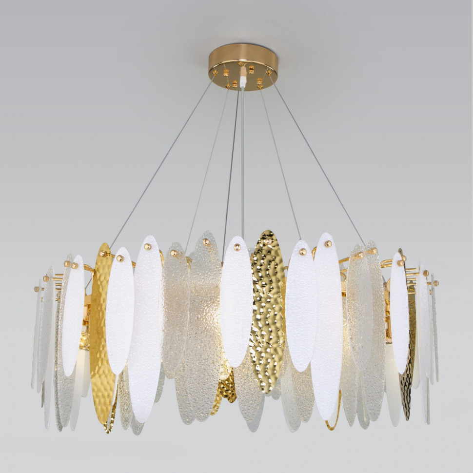 Подвесная люстра Canaria 326/10 золото Bogate's