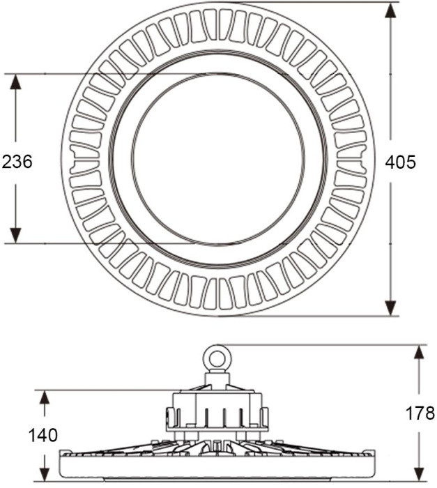 Уличный светильник подвесной Aludra 732142 Deko-Light