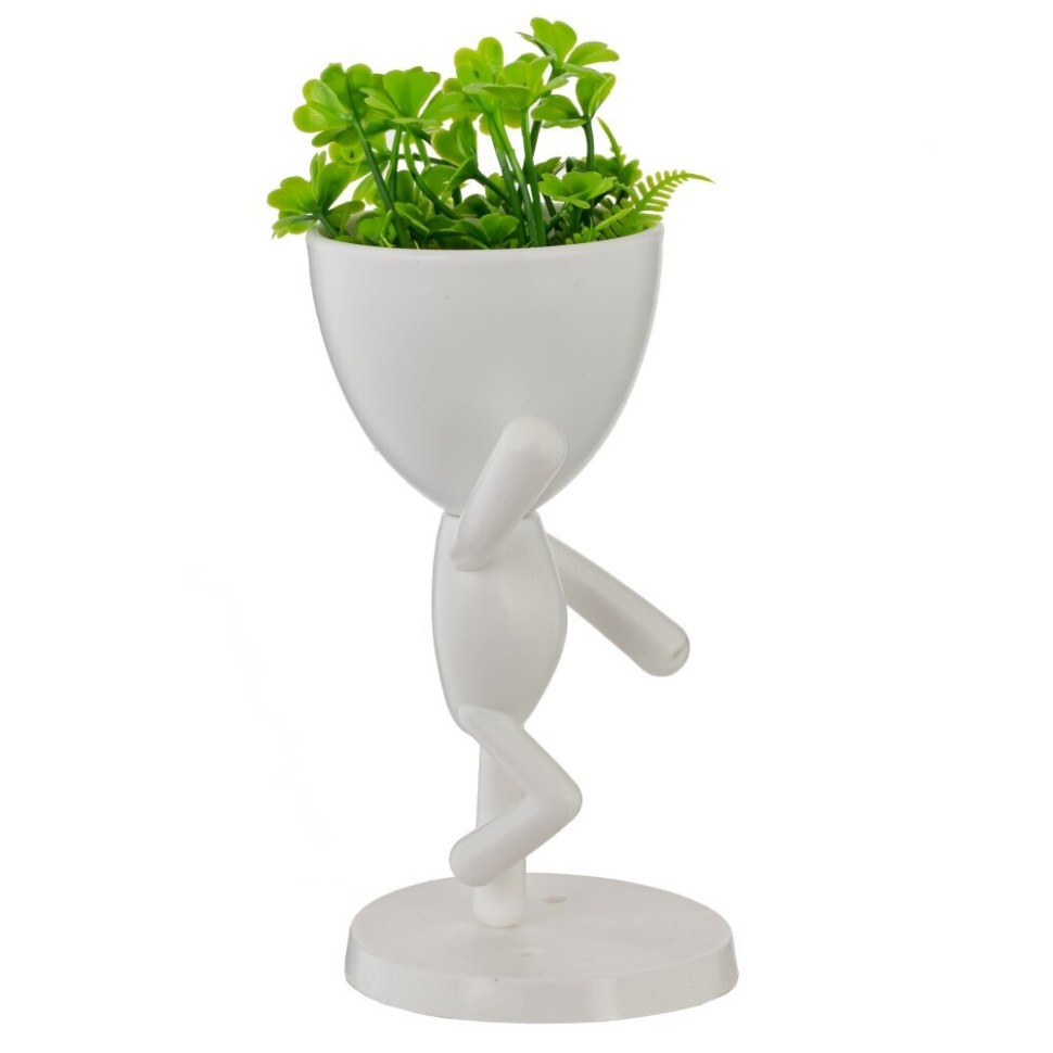 Цветочная композиция, L8,5 W8,5 H19 см