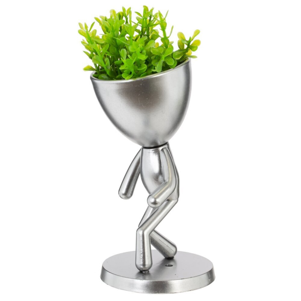 Цветочная композиция, L8,5 W8,5 H19 см