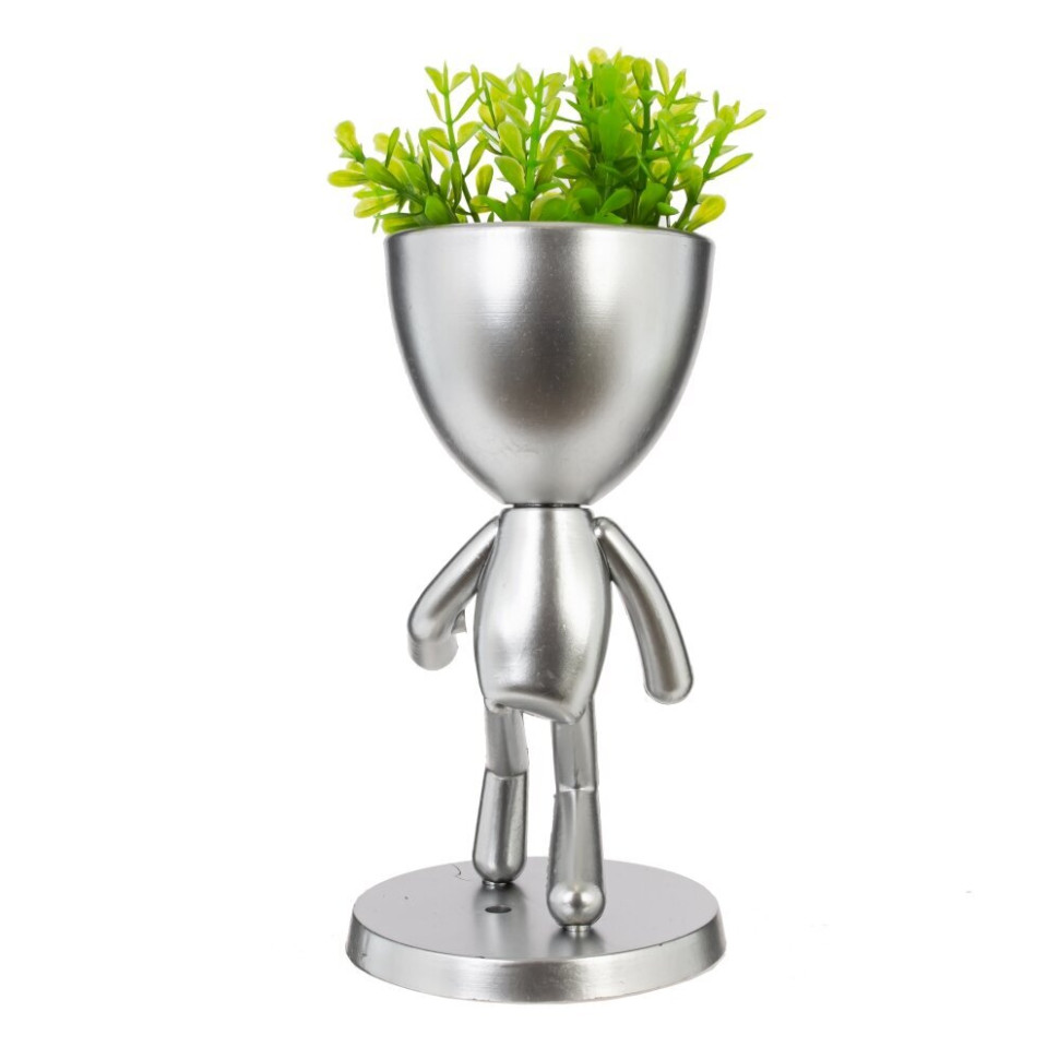 Цветочная композиция, L8,5 W8,5 H19 см