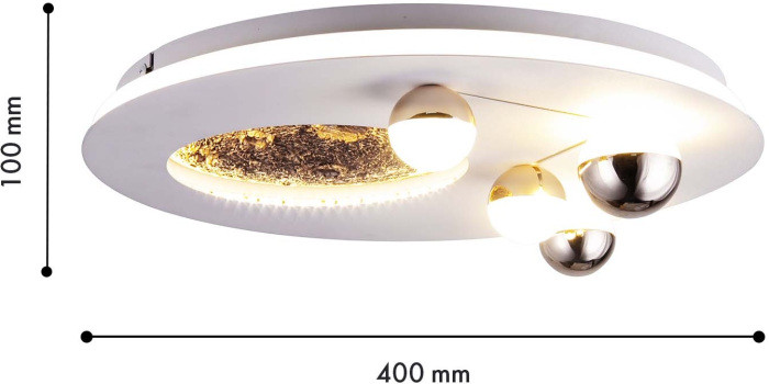 Настенно-потолочный светильник Plaides 4630-4C Favourite