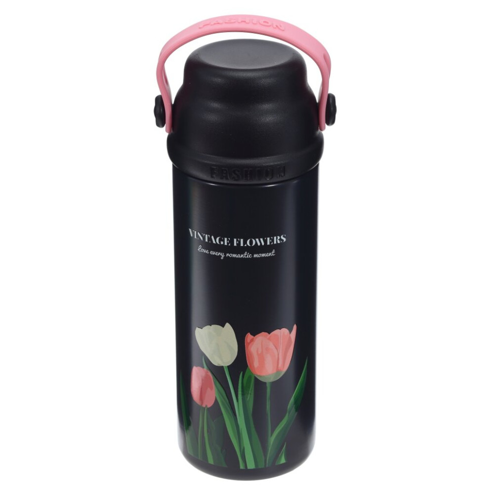 Термос, 500 мл, L7 W7 H21,5 см, 5в.