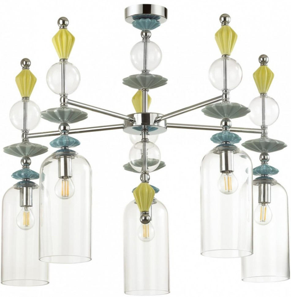 Потолочная люстра Bizet 4893/5C Odeon Light