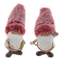 Фигурка декоративная "Дед Мороз", L6 W7 H11 см, 2в.