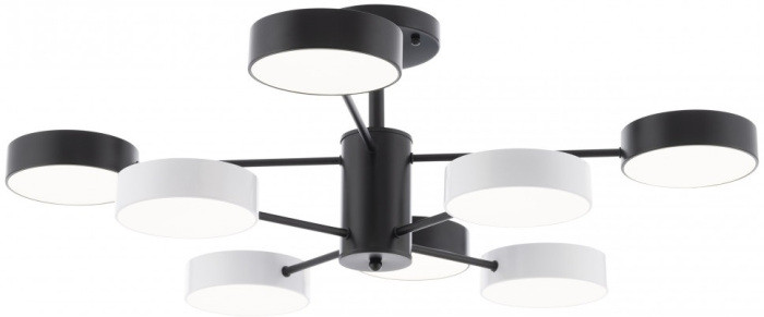 Потолочная люстра Ferrara 250906/8B Bk/Wh Arte Milano