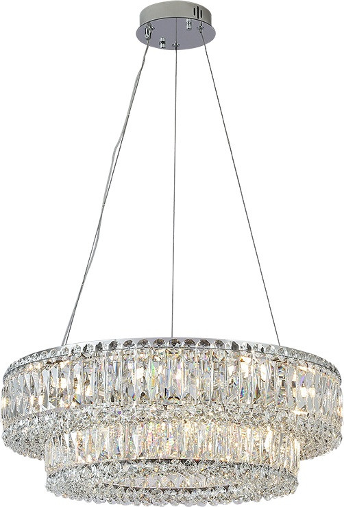 Подвесной светильник 8450 8450+18/S chrome Newport